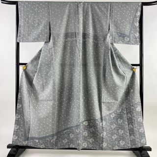 訪問着 身丈159cm 裄丈65cm 正絹 秀品 【中古】(着物)