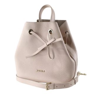 フルラ(Furla)のFURLA 巾着バッグ　ピンクベージュ(ショルダーバッグ)