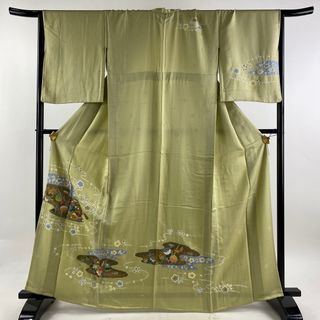 訪問着 身丈164.5cm 裄丈64.5cm 正絹 秀品 【中古】(着物)