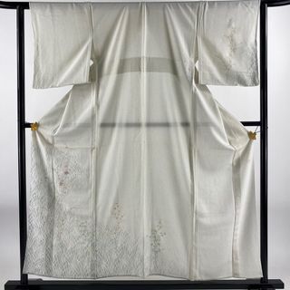 訪問着 身丈157cm 裄丈62cm 正絹 美品 名品 【中古】(着物)