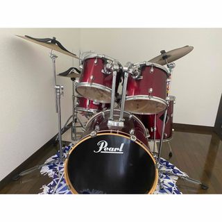 【引き取り限定】　pearl ドラムセット防音付き(バスドラム)