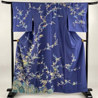 訪問着 身丈159.5cm 裄丈67cm 正絹 逸品 【中古】(着物)