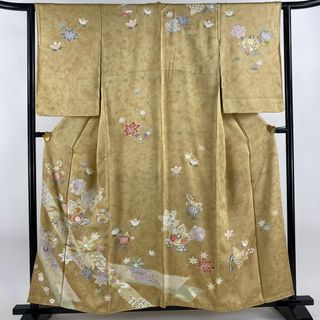 訪問着 身丈157cm 裄丈62.5cm 正絹 美品 秀品 【中古】(着物)