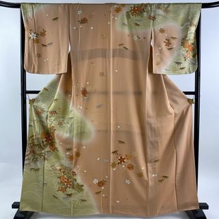 訪問着 身丈165cm 裄丈67cm 正絹 秀品 【中古】(着物)