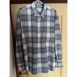 オーラリー(AURALEE)の23aw AURALEE SUPER LIGHT WOOL CHECKSHIRT(シャツ)