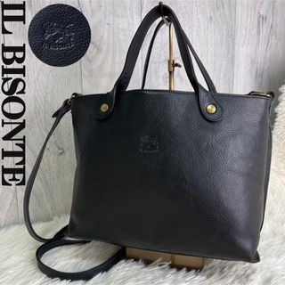 イルビゾンテ(IL BISONTE)の人気♡美品♡イルビゾンテ レザー 2way ショルダー トートバッグ(ショルダーバッグ)