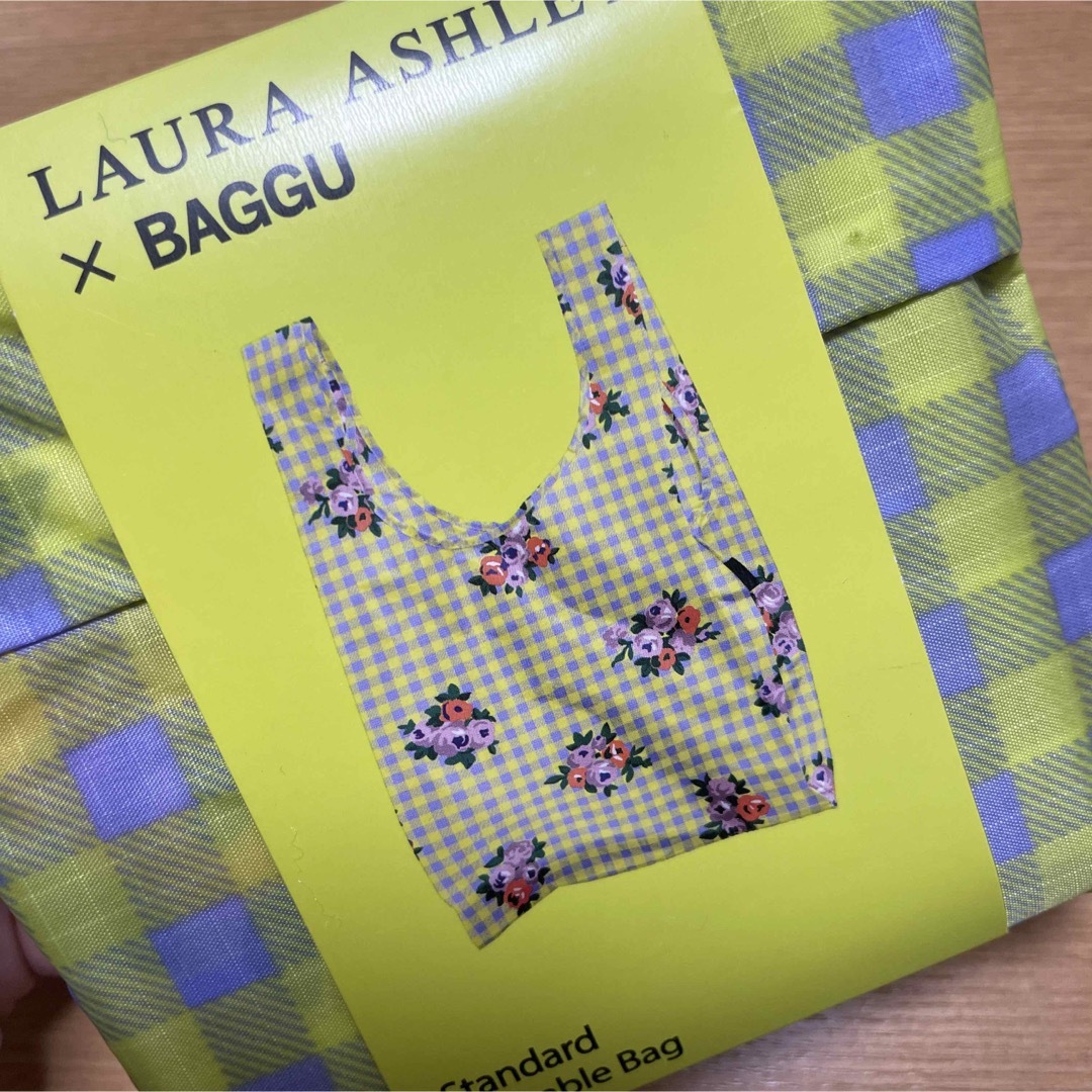 BAGGU(バグゥ)の新品未使用　ローラアシュレイ　スタンダードエコバッグ　バグゥ レディースのバッグ(エコバッグ)の商品写真