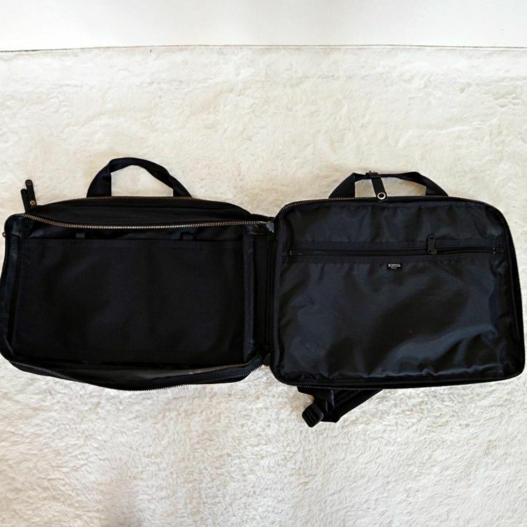 PORTER(ポーター)の✨美品✨PORTER HEAT 3WAY BRIEFCASE 二層式 メンズのバッグ(バッグパック/リュック)の商品写真
