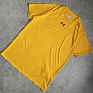 UNDER ARMOUR LOOSE 半袖Tシャツ heat gear イエロー