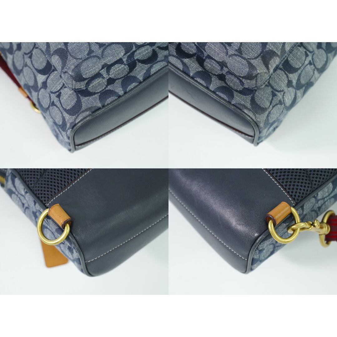 COACH - 本物 コーチ COACH シグネチャー ボディバッグ COACH - 本物 コーチ COACH シグネチャー ボディバッグ