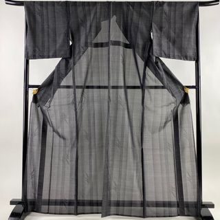 紬 身丈168cm 裄丈67cm 正絹 美品 名品 【中古】(着物)