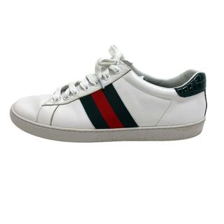 Gucci - グッチ GUCCI スニーカー
 シェリーライン エース 44 ホワイト