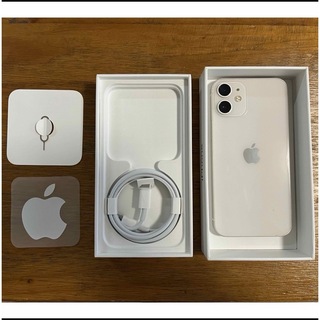 アップル(Apple)のアップル iPhone12 mini 256GB ホワイト(スマートフォン本体)