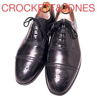 クロケットアンドジョーンズ(Crockett&Jones)の335.CROCKETT&JONES MARLOW セミブローグ 7.5E(ドレス/ビジネス)