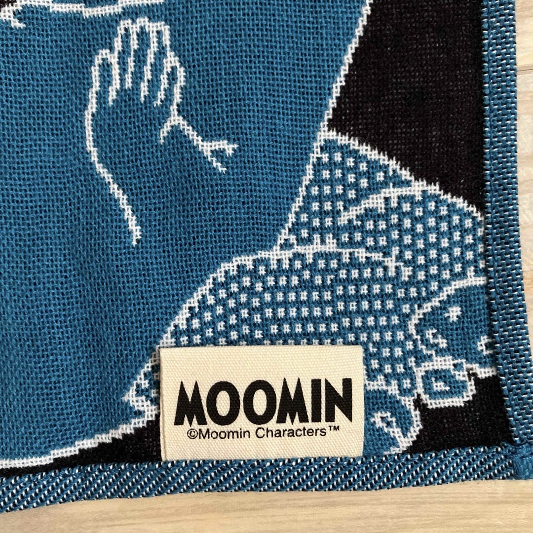 MOOMIN(ムーミン)のムーミン　ガーゼハンカチタオル　綿100% レディースのファッション小物(ハンカチ)の商品写真