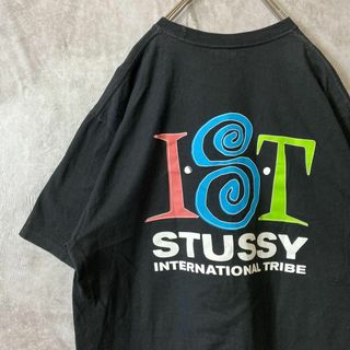 ステューシー(STUSSY)の【バックプリントTシャツ】stussyビッグロゴ古着メキシコ製化け文字sk8(Tシャツ/カットソー(半袖/袖なし))