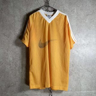 ナイキ(NIKE)のNIKE ゲームシャツ シースルー メッシュTシャツ ビッグスウォッシュ(Tシャツ/カットソー(半袖/袖なし))