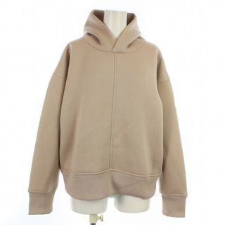 BEAUTY&YOUTH UNITED ARROWS - B&Y ビューティー&ユース ダンボール プルオーバーパーカー 長袖 グレージュ