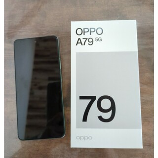 オッポ(OPPO)のOPPO A79 5G A303OP グローグリーン(スマートフォン本体)