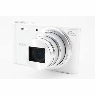 ソニー(SONY)の✨箱付美品✨SONY サイバーショット DSC-WX300 ホワイト　デジカメ(コンパクトデジタルカメラ)