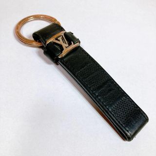 ルイヴィトン(LOUIS VUITTON)の570 ルイヴィトン ダミエアンフィニ　キーホルダー　チャーム　ブラック　黒(キーホルダー)