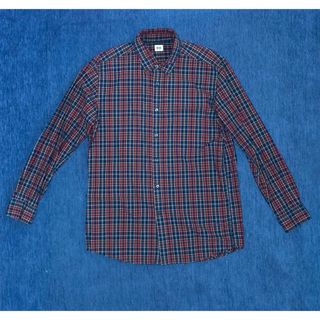 ユニクロ(UNIQLO)のUNIQLO BDシャツ チェックシャツ XLサイズ 古着プロジェクト(シャツ)