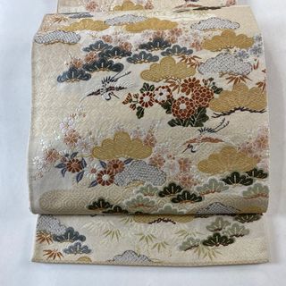 袋帯 美品 秀品 六通 正絹 【中古】(帯)