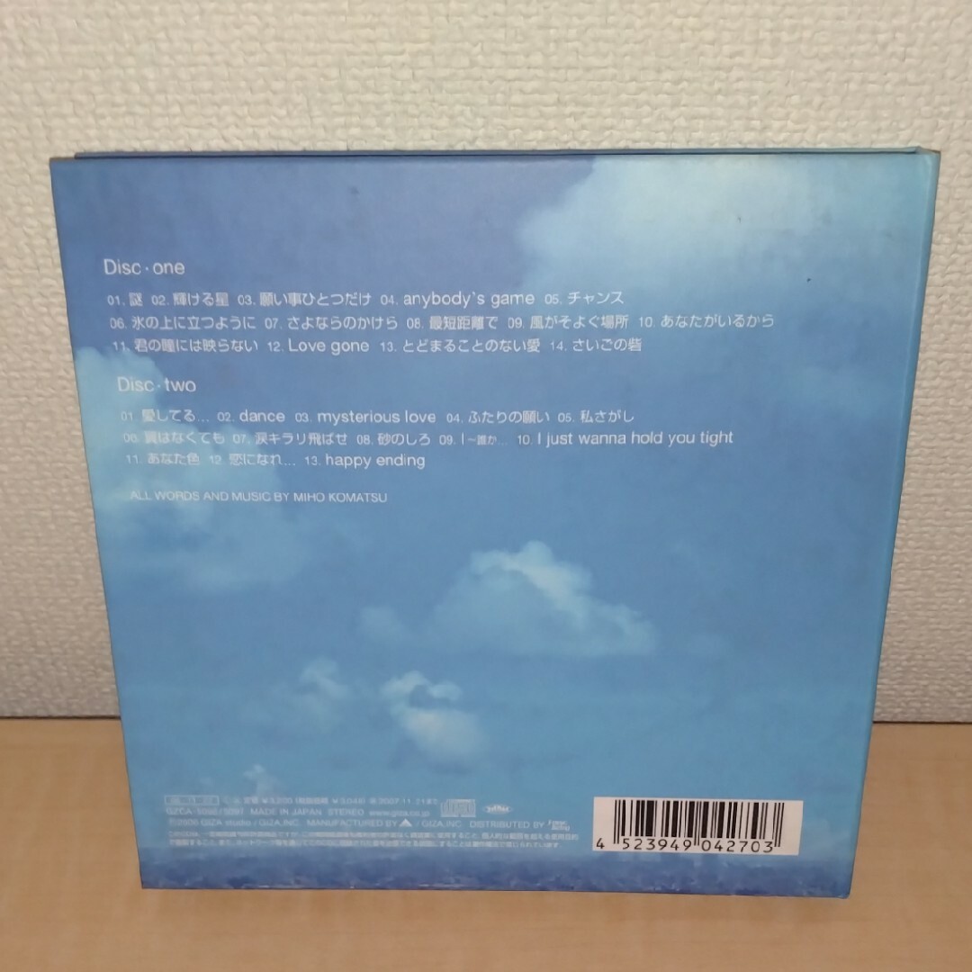 小松未歩ベスト〜once　more〜 エンタメ/ホビーのCD(ポップス/ロック(邦楽))の商品写真