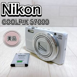Nikon ニコン コンパクトデジタルカメラ COOLPIX S7000 良品