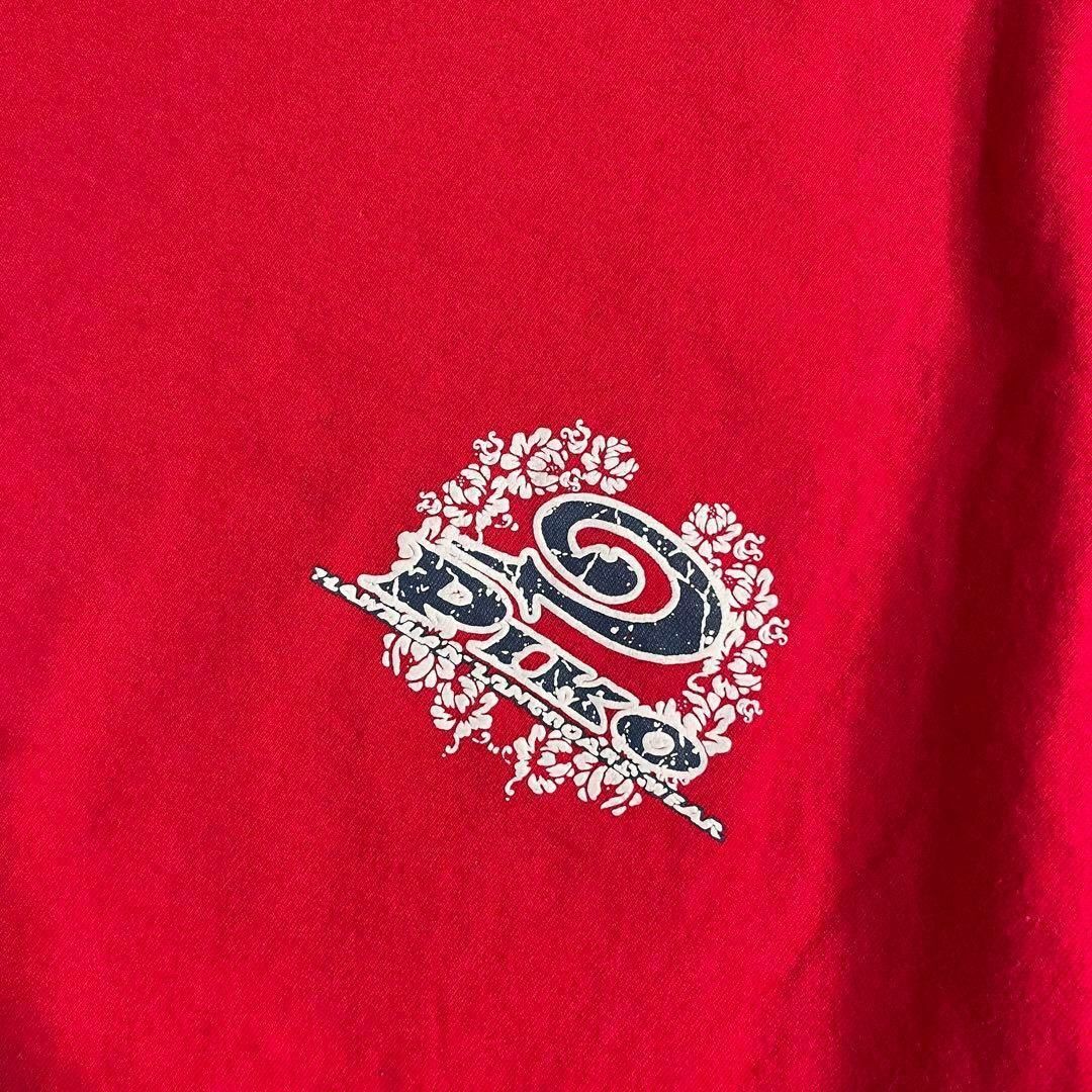 PIKO - 90sオールド ピコ ロゴTシャツ 赤レッド シングル PIKO - 90sオールド ピコ ロゴTシャツ 赤レッド シングル