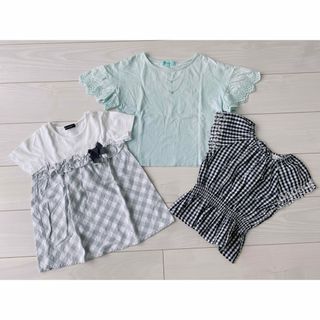 女の子 130㎝　Tシャツ　3着おまとめ