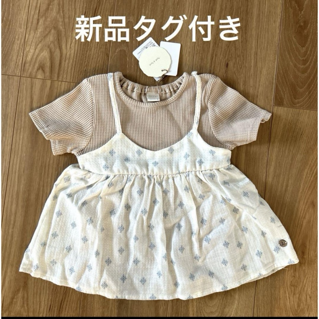 バースデイ(バースデイ)の★新品タグ付き★tete a tete テーターテート　95 キッズ/ベビー/マタニティのキッズ服女の子用(90cm~)(Tシャツ/カットソー)の商品写真