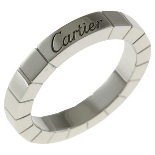 カルティエ(Cartier)のカルティエ ラニエール リング 指輪 7号 18金 K18ホワイトゴールド レディース CARTIER  中古(リング(指輪))