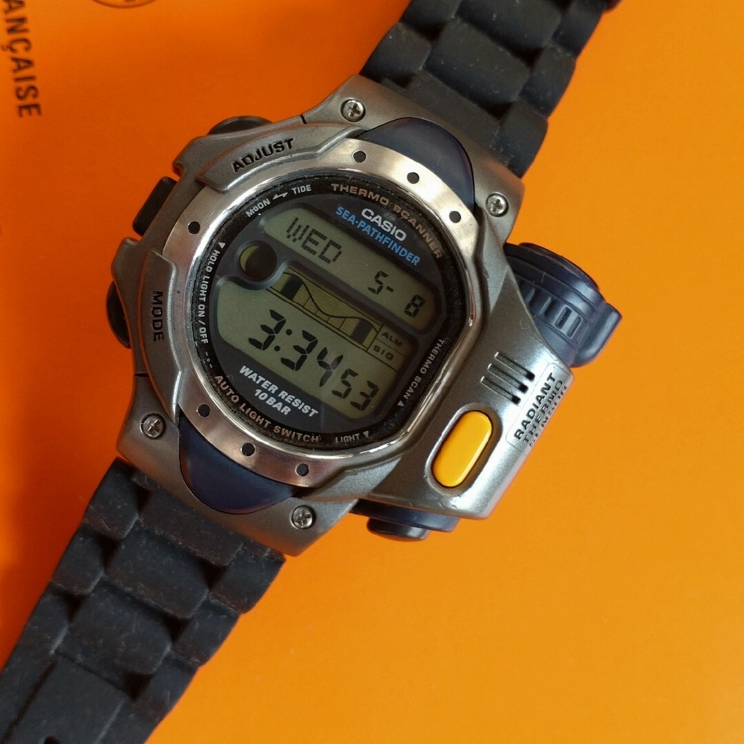 電池交換済　メンズ腕時計　カシオ　シーパスファインダー　SPF-10