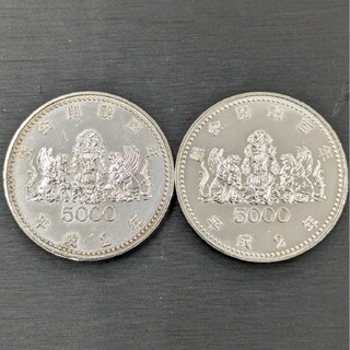 MG④ 記念硬貨 議会開設百年 5,000円 2枚セット