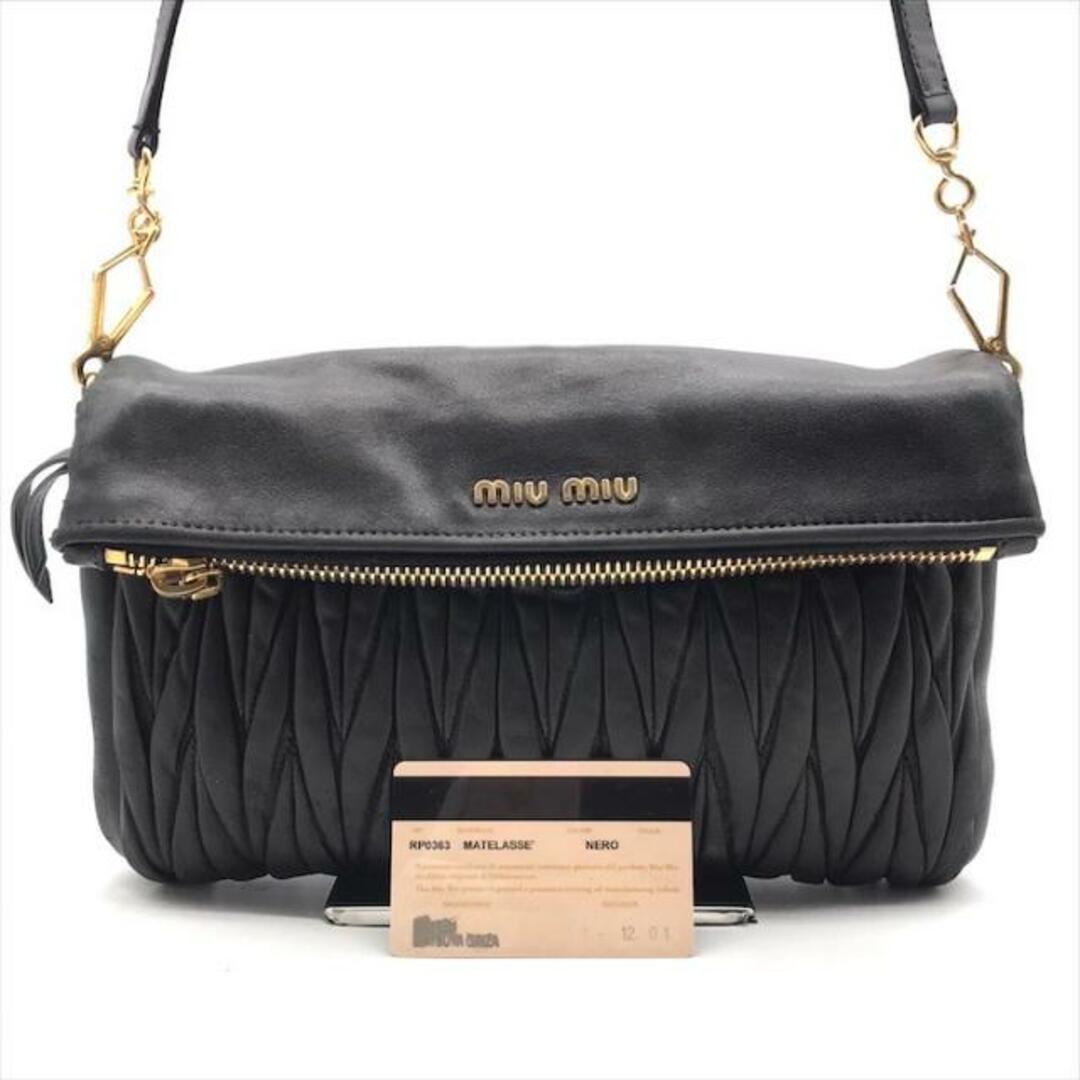 MIU MIU - 良品 MiuMiu ミュウミュウ マテラッセ 2WAY クラッチ MIU MIU - 良品 MiuMiu ミュウミュウ マテラッセ 2WAY クラッチ