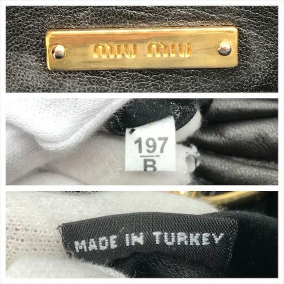 MIU MIU - 良品 MiuMiu ミュウミュウ マテラッセ 2WAY クラッチ MIU MIU - 良品 MiuMiu ミュウミュウ マテラッセ 2WAY クラッチ