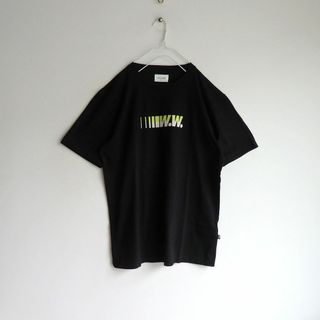 ビショップ(Bshop)のNS006【新品】定価11,000円　WOOD WOOD フロントロゴ　黒_M(Tシャツ/カットソー(半袖/袖なし))