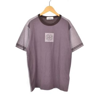 STONE ISLAND - STONE ISLAND Tシャツ 半袖 プリント グレー 701523335