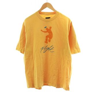 ナイキ(NIKE)のNIKE × JORDAN × UNION Tシャツ L 黄(Tシャツ/カットソー(半袖/袖なし))