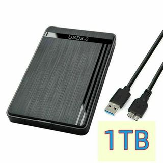 E064 1TB USB3.0 外付け HDD TV録画対応(PC周辺機器)