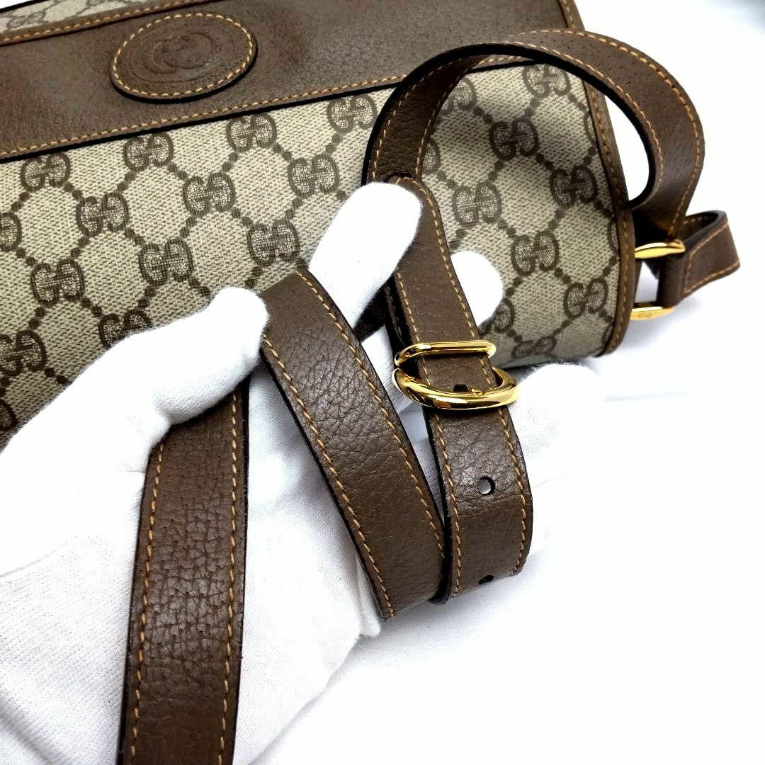 Gucci(グッチ)の★美品/クリーニング済み★グッチ ショルダーバッグ GGスプリーム ヴィンテージ レディースのバッグ(ショルダーバッグ)の商品写真