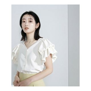 ナチュラルビューティーベーシック(NATURAL BEAUTY BASIC)のボリュームバルーンスリーブブラウス(シャツ/ブラウス(半袖/袖なし))