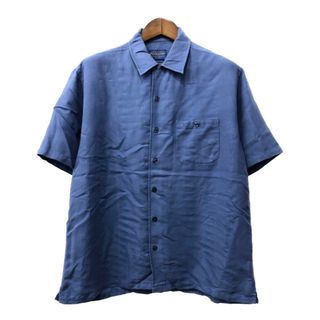 PENDLETON - PENDLETON ペンドルトン レーヨン 半袖シャツ ライトブルー (メンズ L) 中古 古着 Q6100