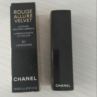 シャネル(CHANEL)のCHANEL　ルージュアリュールヴェルヴェット　51 レジャンデール(口紅)