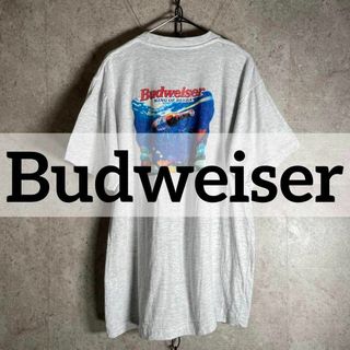 ヴィンテージ(VINTAGE)のヴィンテージ 企業系Budweiser バドワイザー シングルステッチ 杢グレー(Tシャツ/カットソー(半袖/袖なし))