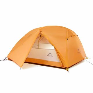 【色: 210Tオレンジ】Naturehikeショップ テント 2人用 アウトド(テント/タープ)