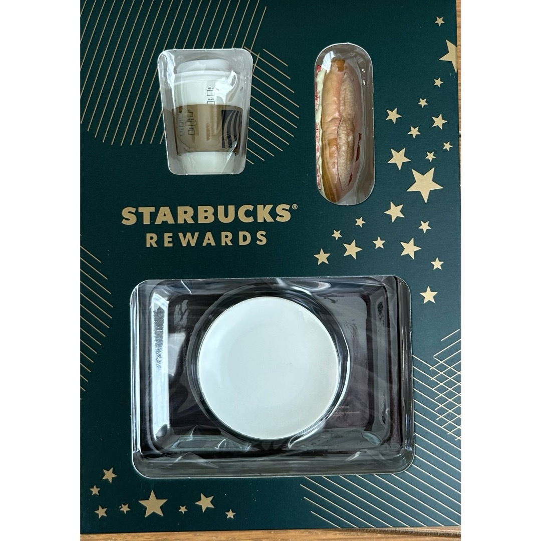 Starbucks(スターバックス)の新品］スターバックス　リワードオリジナルグッズ　ミニチュア　非売品・未開封 エンタメ/ホビーのコレクション(ノベルティグッズ)の商品写真