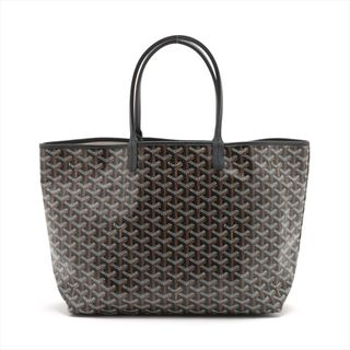 ゴヤール(GOYARD)のゴヤール  PVC×レザー  ブラック レディース トートバッグ(トートバッグ)