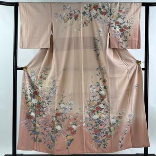 訪問着 身丈153.5cm 裄丈61.5cm 正絹 美品 秀品 【中古】(着物)